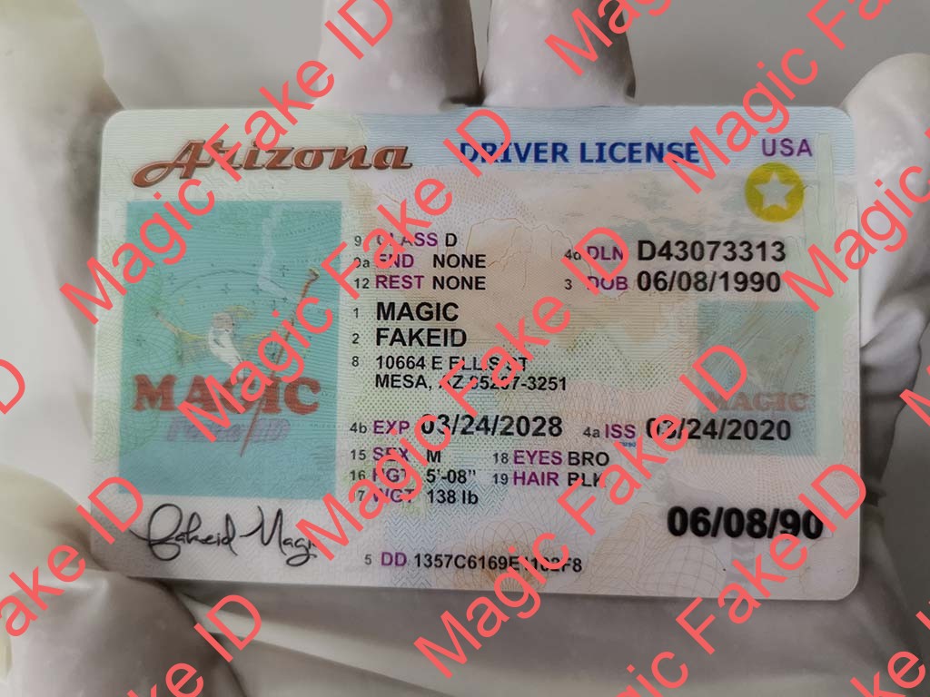 Arizona Driver License - Magic Fake IDs | Scannable Fake IDS | Arizona fake id