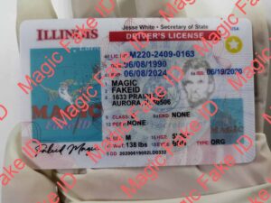 New Illinois Driver License - Magic Fake IDs | Scannable Fake IDS